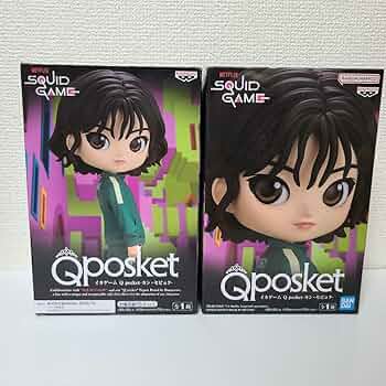 イカゲーム　ワーコレ＆Qposket フィギュア8体セット イカゲーム ワーコレ＆Qposket フィギュア8体セット （Amazon.co